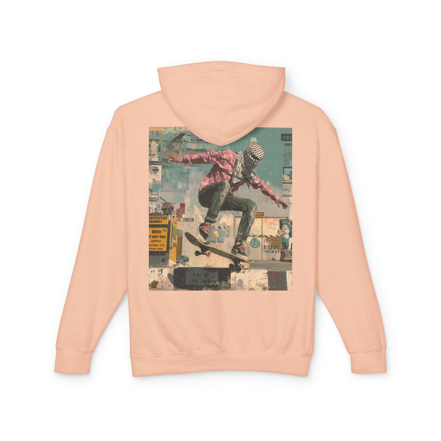 Unisex Lightweight Hooded Sweatshirt