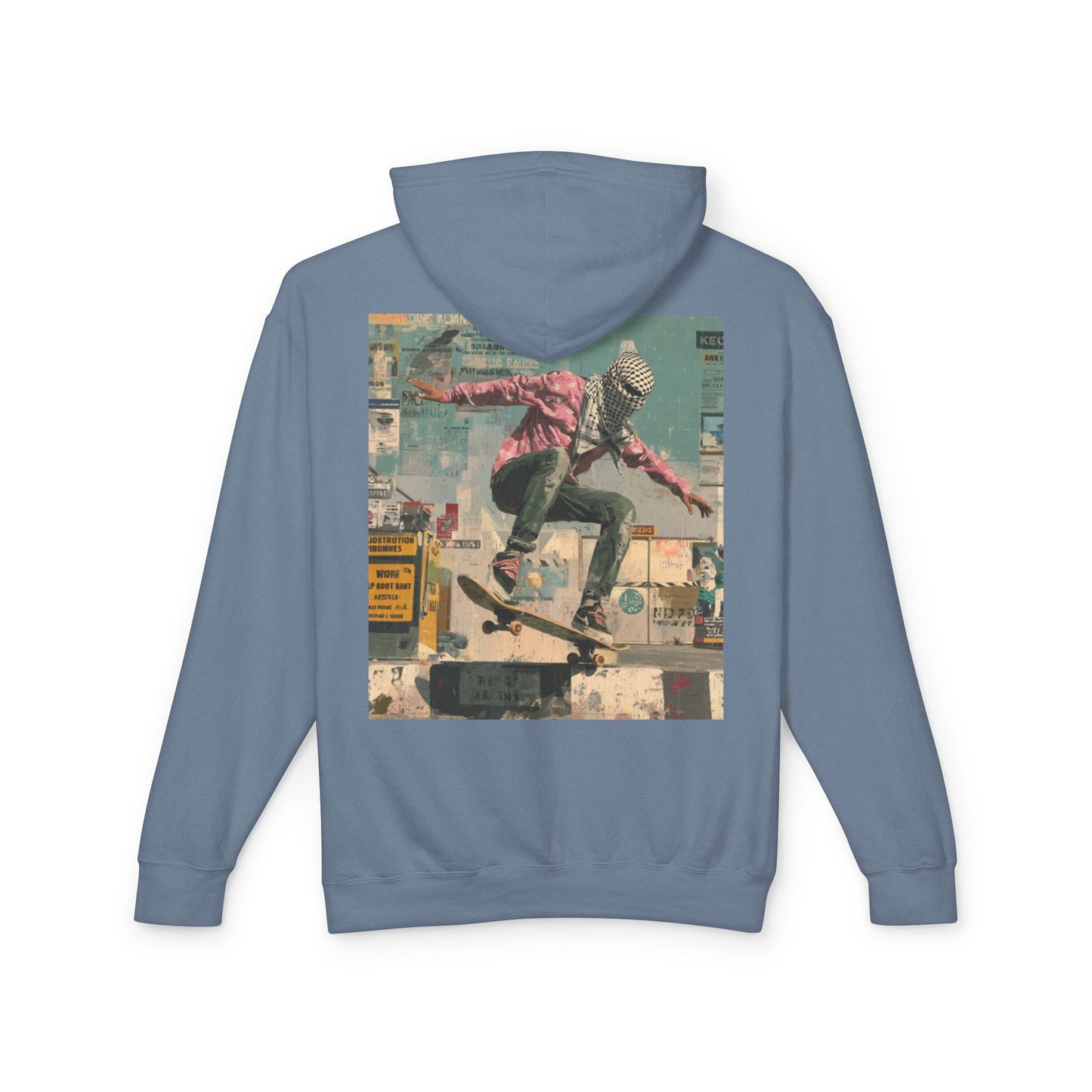 Unisex Lightweight Hooded Sweatshirt