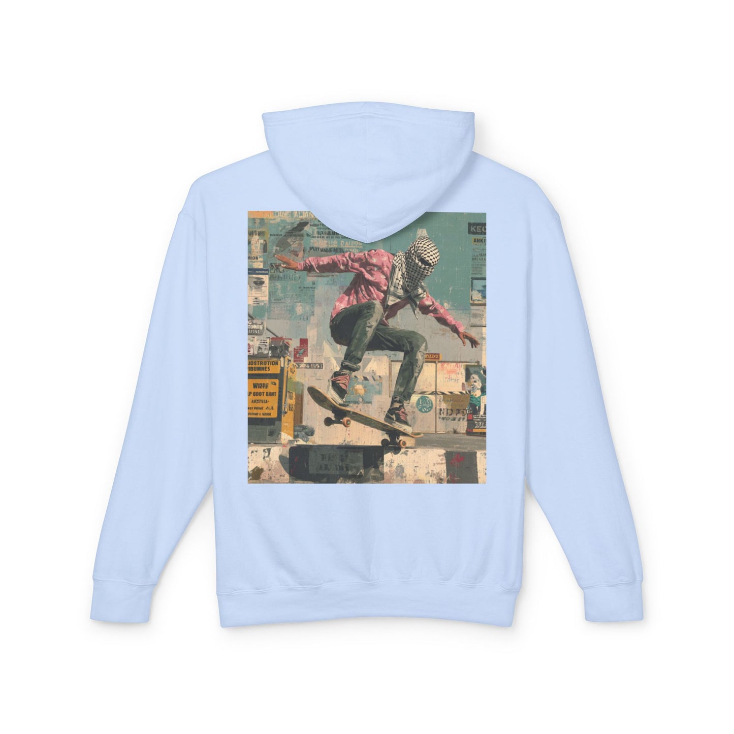 Unisex Lightweight Hooded Sweatshirt