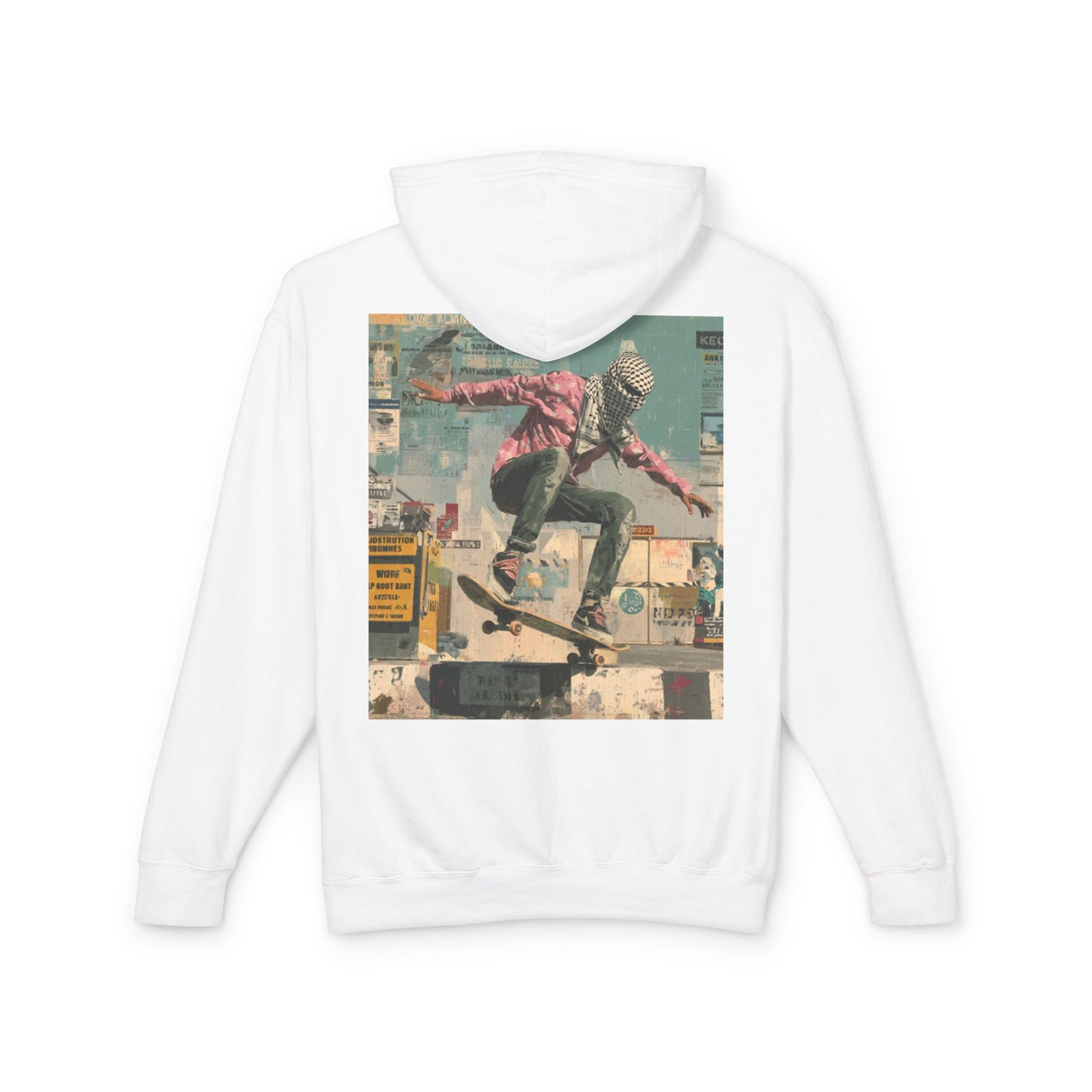 Unisex Lightweight Hooded Sweatshirt
