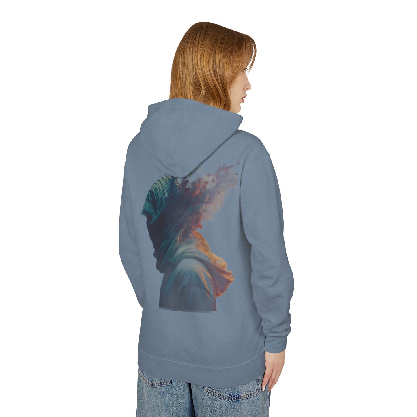 Unisex Lightweight Hooded Sweatshirt