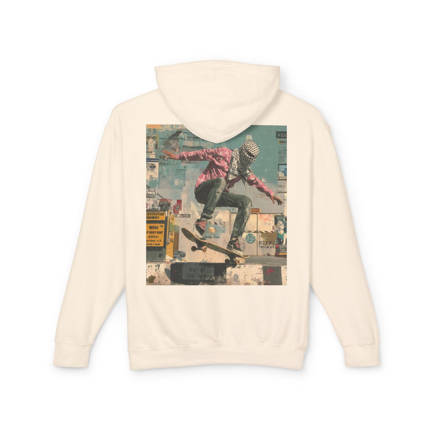 Unisex Lightweight Hooded Sweatshirt