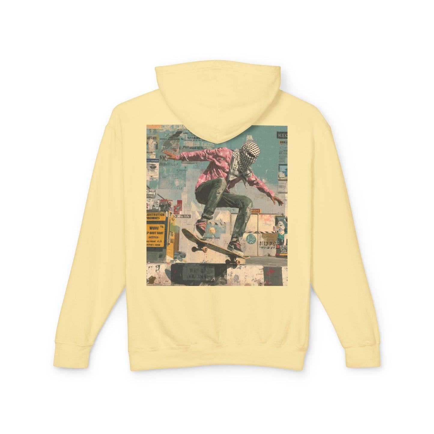Unisex Lightweight Hooded Sweatshirt