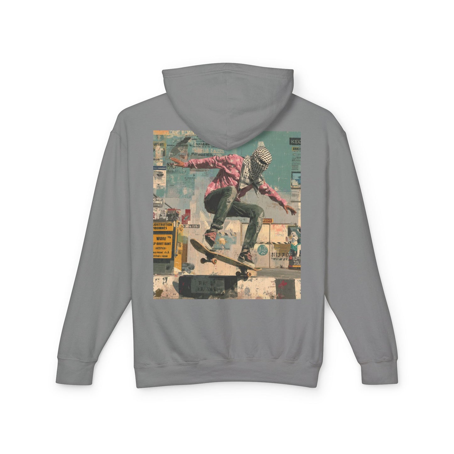Unisex Lightweight Hooded Sweatshirt