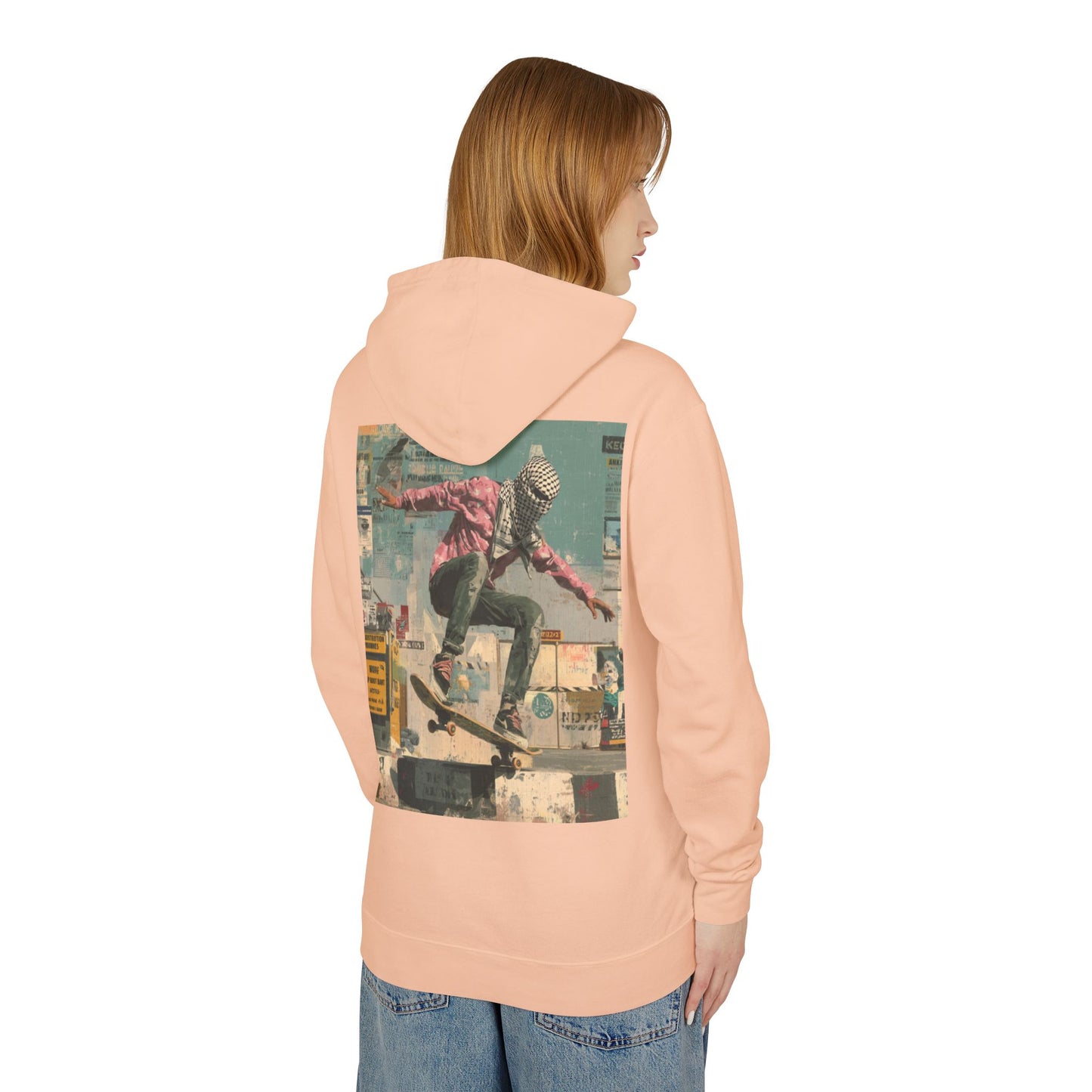 Unisex Lightweight Hooded Sweatshirt