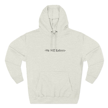 Three-Panel Fleece Hoodie