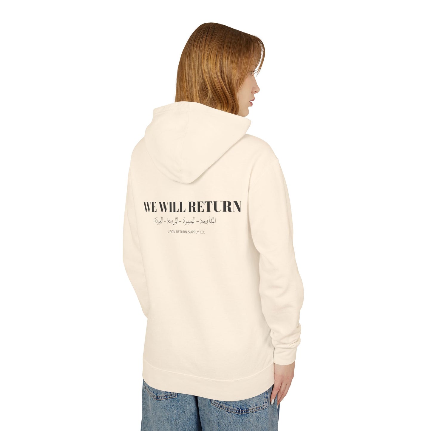 Unisex Lightweight Hooded Sweatshirt