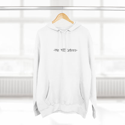 Three-Panel Fleece Hoodie