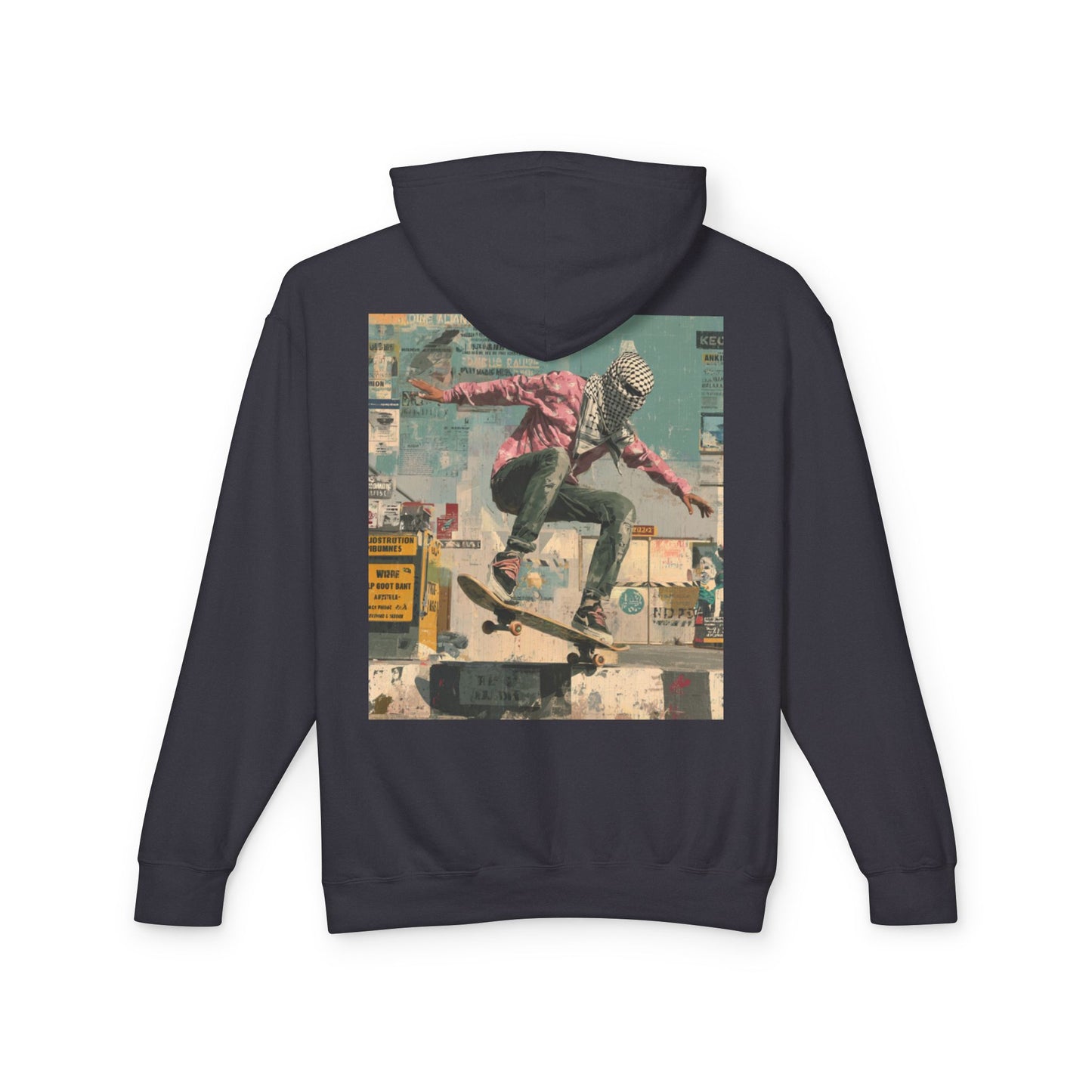 Unisex Lightweight Hooded Sweatshirt