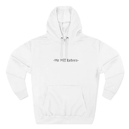 Three-Panel Fleece Hoodie