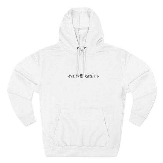 Three-Panel Fleece Hoodie