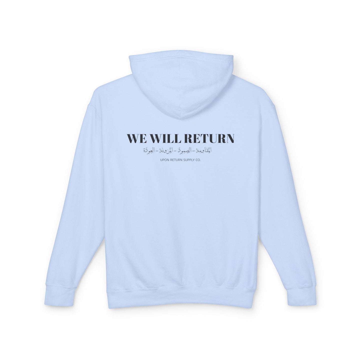 Unisex Lightweight Hooded Sweatshirt