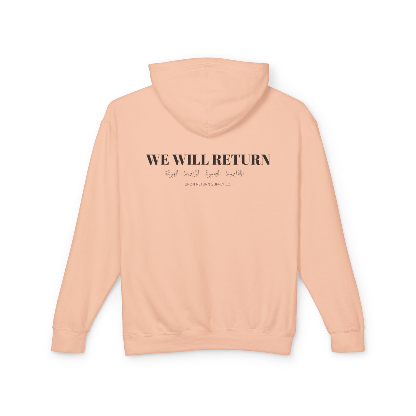 Unisex Lightweight Hooded Sweatshirt
